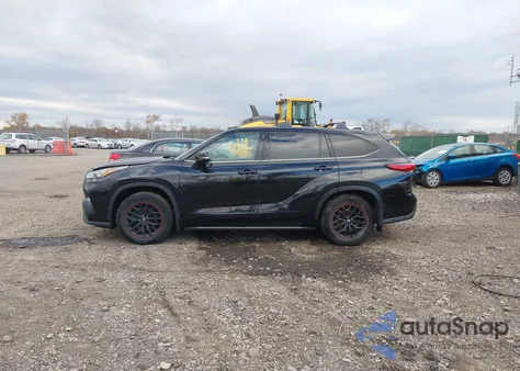 2020 Toyota Highlander Le из США, поврежденный, VIN 5TDBZRBH4LS023448